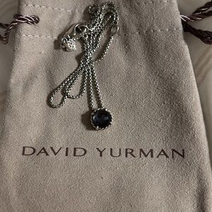 DAVID YURMAN PETITE CHATELAINE NECKLACE. 17 inches